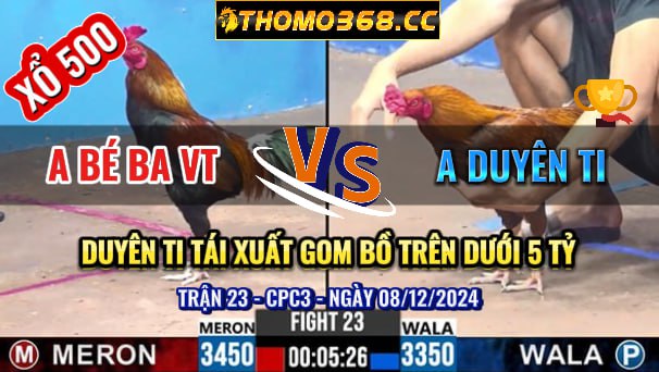 Trận 23 CPC3 8/12/2024